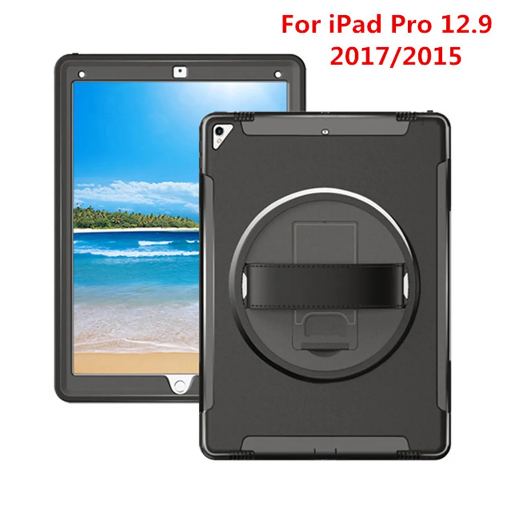 NTSPACE планшет ремешок чехол для Apple iPad Pro 12,9 дюймов ударопрочный чехол для телефона держатель чехол противоударный бронированный чехол