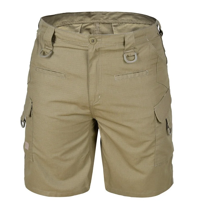 Goede HAN WILDE Zomer Tactische Mannen Militaire Camouflage Korte Multi Pocket Zomer Ademend Sneldrogend Mannelijke Casual Camo Korte Broek