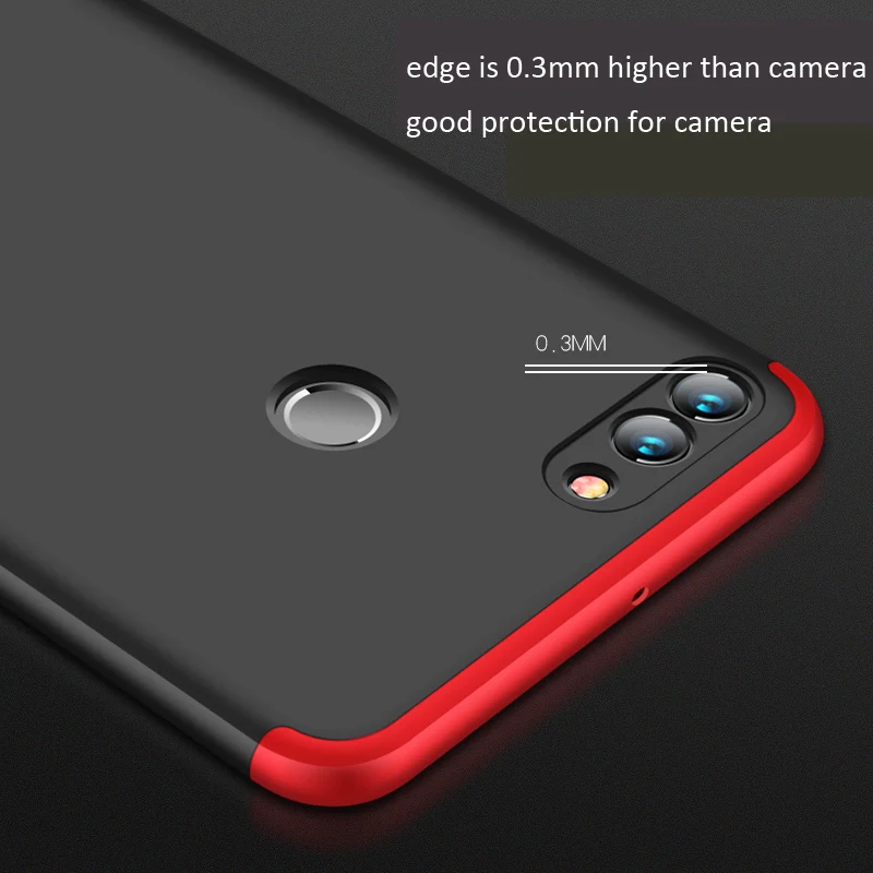 Original Case For Huawei Y9 2018 Full-body Protection Anti-shock Comfortable Texture Phone Cover Fundas Enjoy 8 Plus Cases |