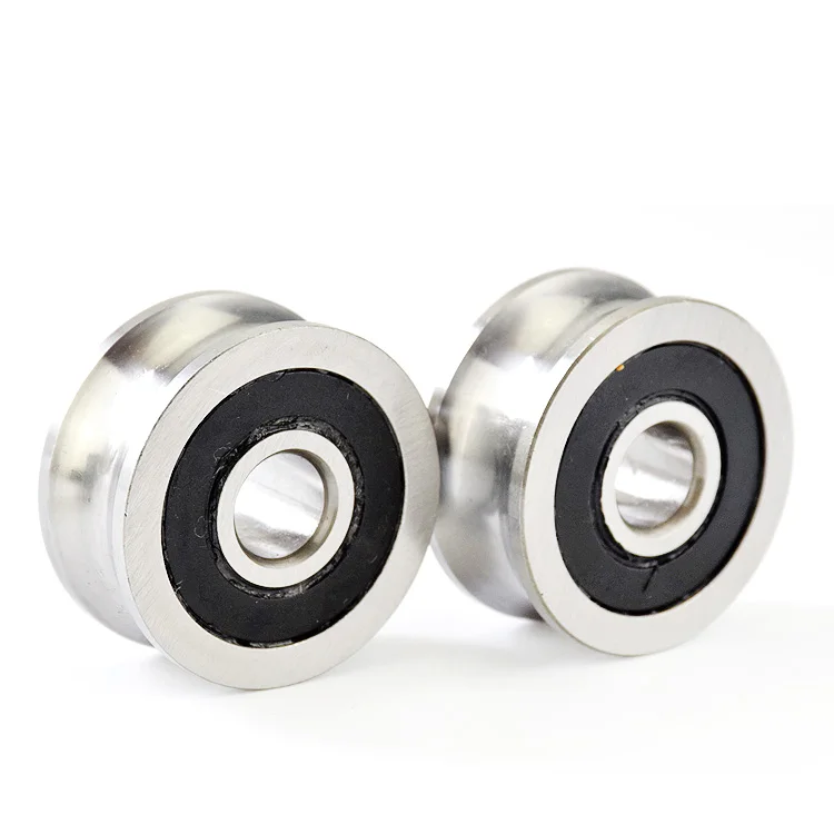 2 шт. u образный рифленый подшипник стальной для прогулок диаметр 20 мм оптической