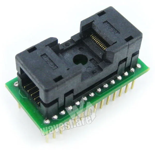 TSOP28 к DIP28 # TSSOP28 Enplas IC тестовый разъем программирующий адаптер шаг 0 55 мм|adapter