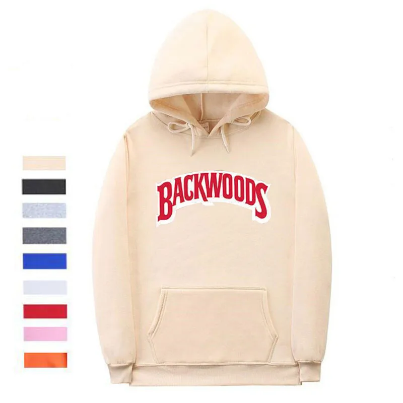 Khaki XMS135 Толстовки с винтовыми манжетами, уличная одежда, Backwoods, толстовка с капюшоном, Мужская модная Осенняя зимняя Толстовка в стиле хип-хоп, пуловер - Цвет: Khaki XMS135