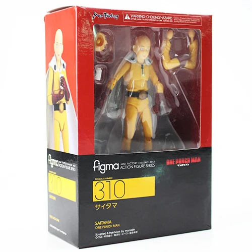 14cm 310 wih box 10 см/24 см аниме One Punch Man Saitama Sensei DXF Hero ПВХ фигурка Коллекционная модель игрушка подарок для детей - Цвет: 14cm 310 wih box