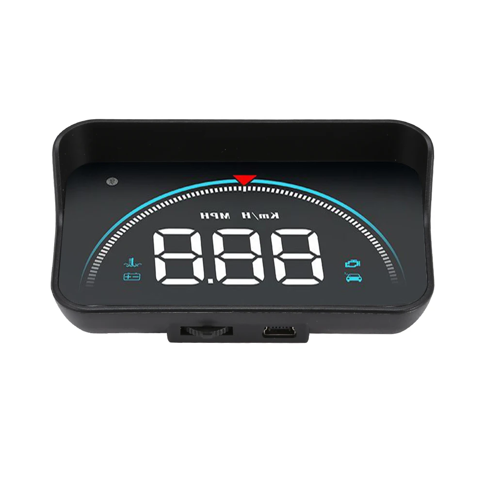 Прямоугольник M8 светодиодный автомобильный HUD Дисплей интегрированный дизайн