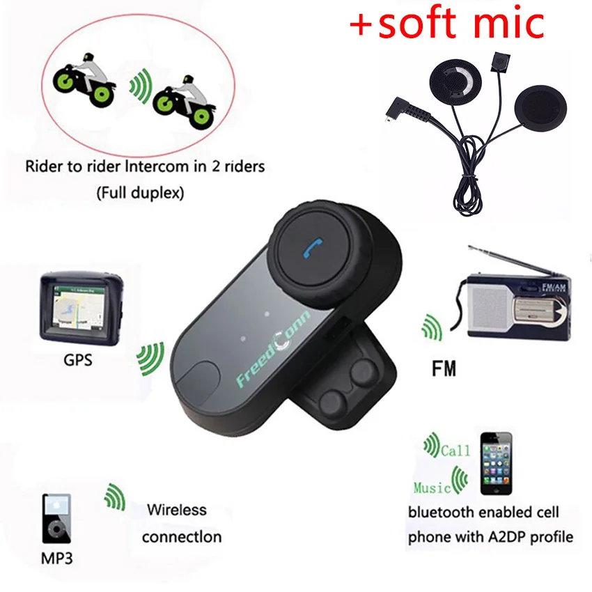 3 шт/лот Freedconn TCOM VB Bluetooth Шлем Интерком мотоциклетный гоночный Intercomunicador пульт