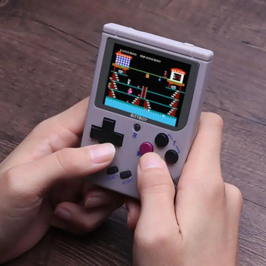 Новый BittBoy NES/GBC/GB Ретро ручной экономии/загрузки видеоигровых консолей V3 игровой