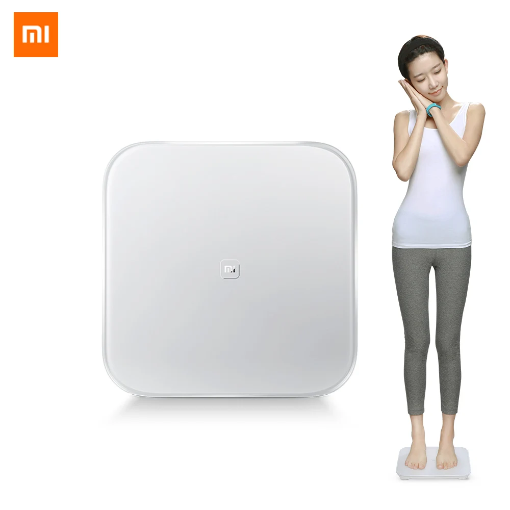 Оригинальные Смарт весы Xiaomi Mi Smart Health цифровые BMI Bluetooth 4 0 подключение с