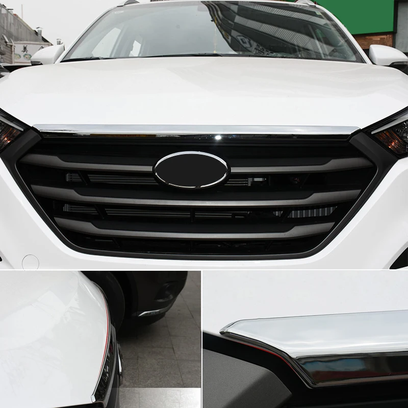 Автомобильные аксессуары ABS Глянцевая передняя крышка двигателя накладка 1 шт.
