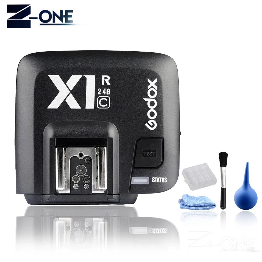 50 Godox Xpro-C E-TTL II 2,4G X система беспроводного управления дистанционным триггером с X1R-C приемником для вспышки Canon - Цвет: 50