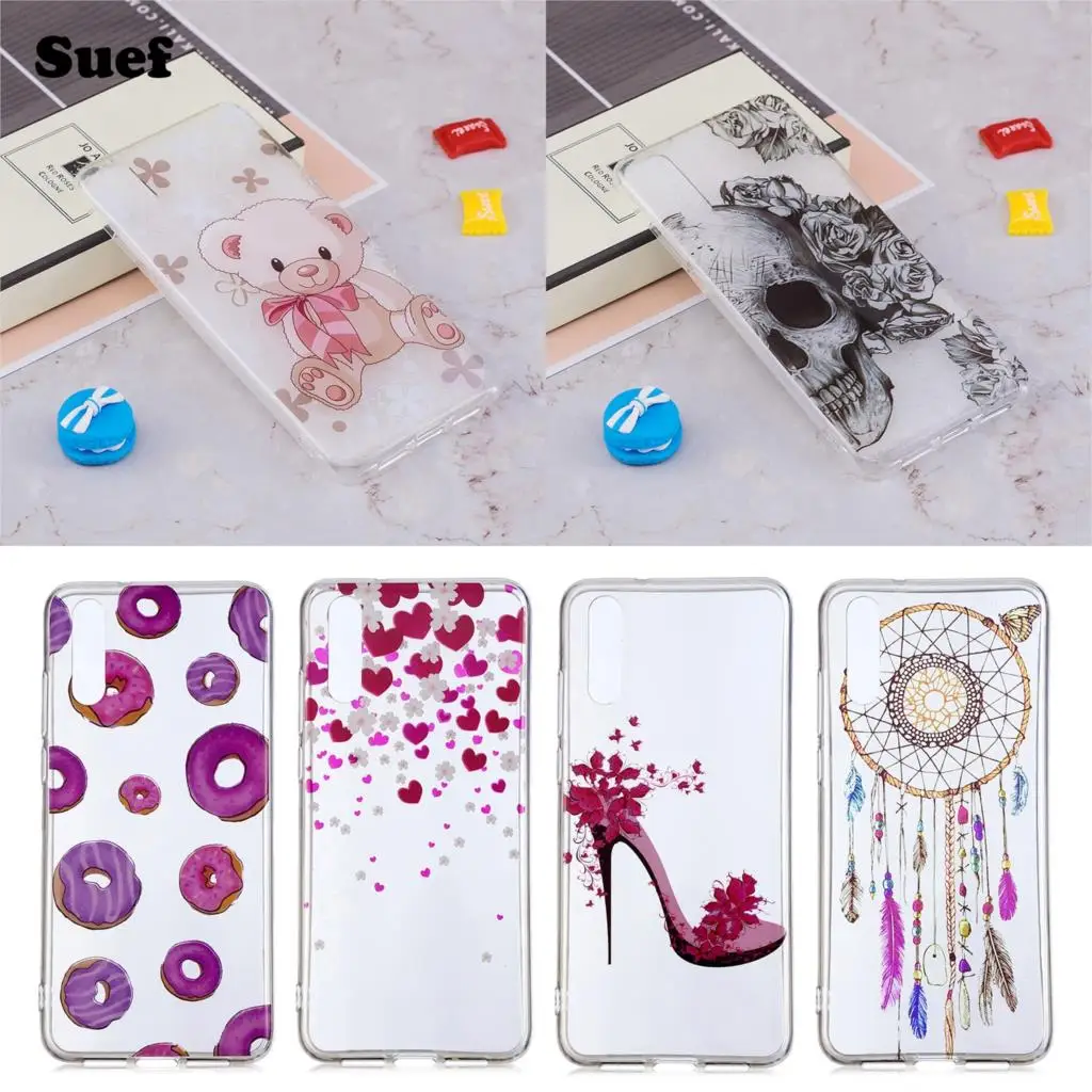 Принципиально huawei P20Pro CLT-L09 крышка мобильного P20 чехол для телефона EML TL00 случай CLT