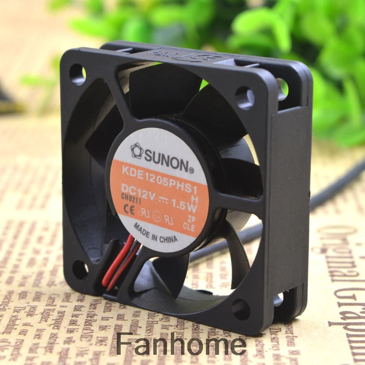 Для SUNON standard 5015 5 см вентилятор Магнитная подвеска подшипник KDE1205PHS1 12V 1 W|Кулеры и