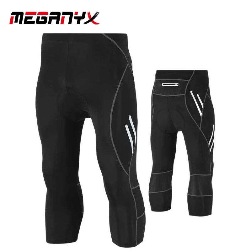 MEGANYX Mallas Deporte Mujer Perneras Ciclismo Hombre Компрессионные шорты Для Мужчин велосипедные для