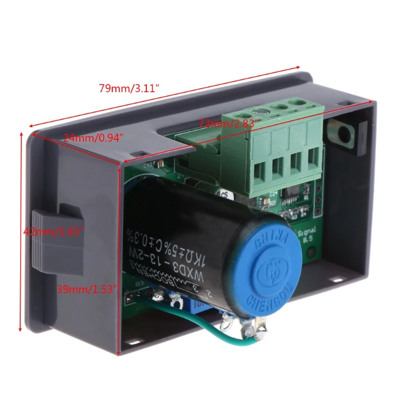 DC 12V/24V 4-20mA Signal Generator Current Source w/ Polarity Protection 80*42*40mm | Инструменты