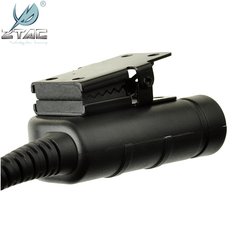 Z-Tac Tactial PTT Push-To-Talk Silynx выпускает грудь тактическая гарнитура адаптер Yaesu Motorolar Midland PTT Z125