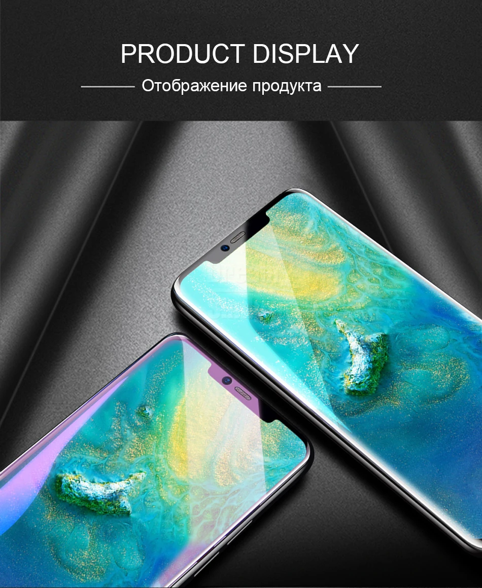 Полный Экран гидрогель пленка на huawei Коврики 20 10 Lite Полное покрытие из закаленного стекла для huawei Коврики 10 Pro 20 X защитная пленка