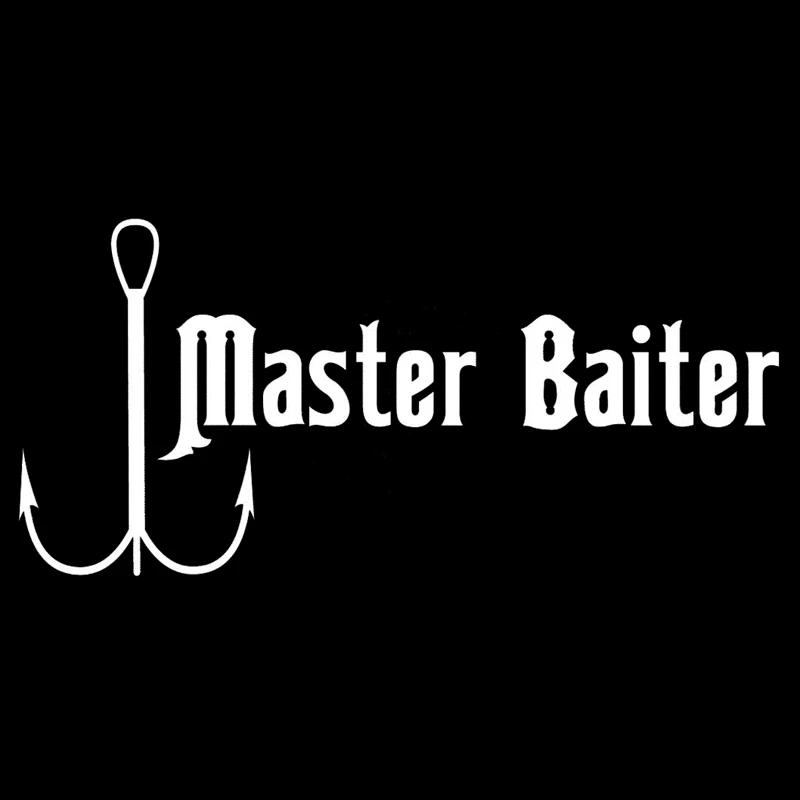 14 3 см * 6 7 Master Baiter Творческий автомобильный Стайлинг Декор виниловая