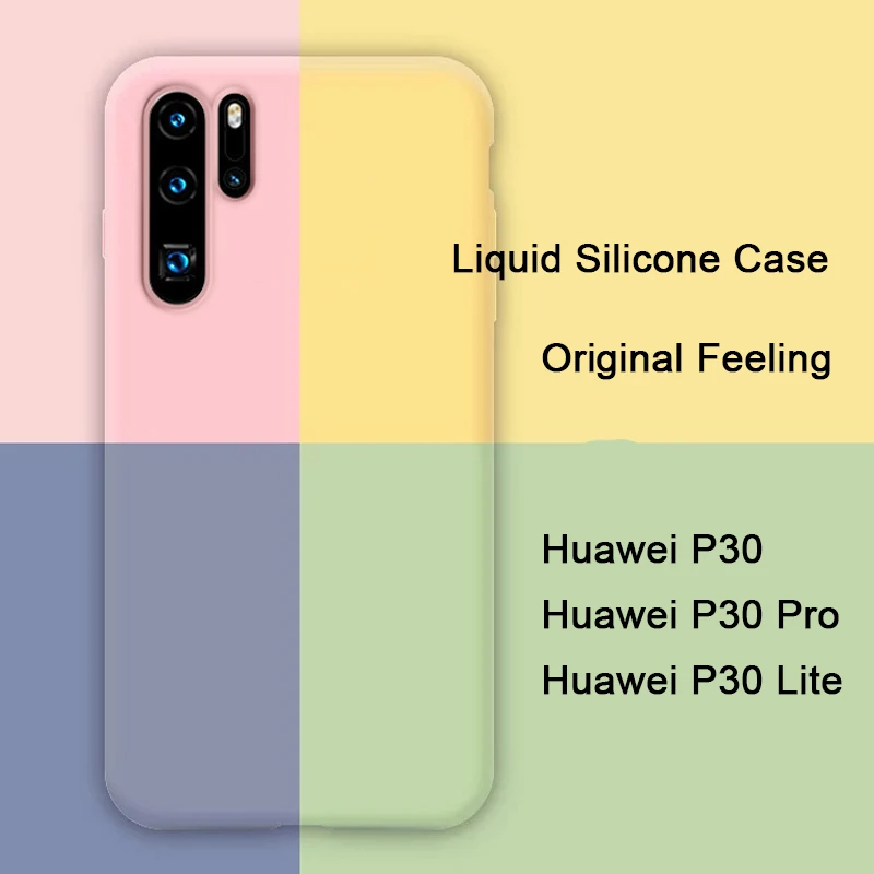 Мягкий силиконовый чехол для телефона Huawei P20 Lite P30 Pro P умный полный Mate 20 10 |