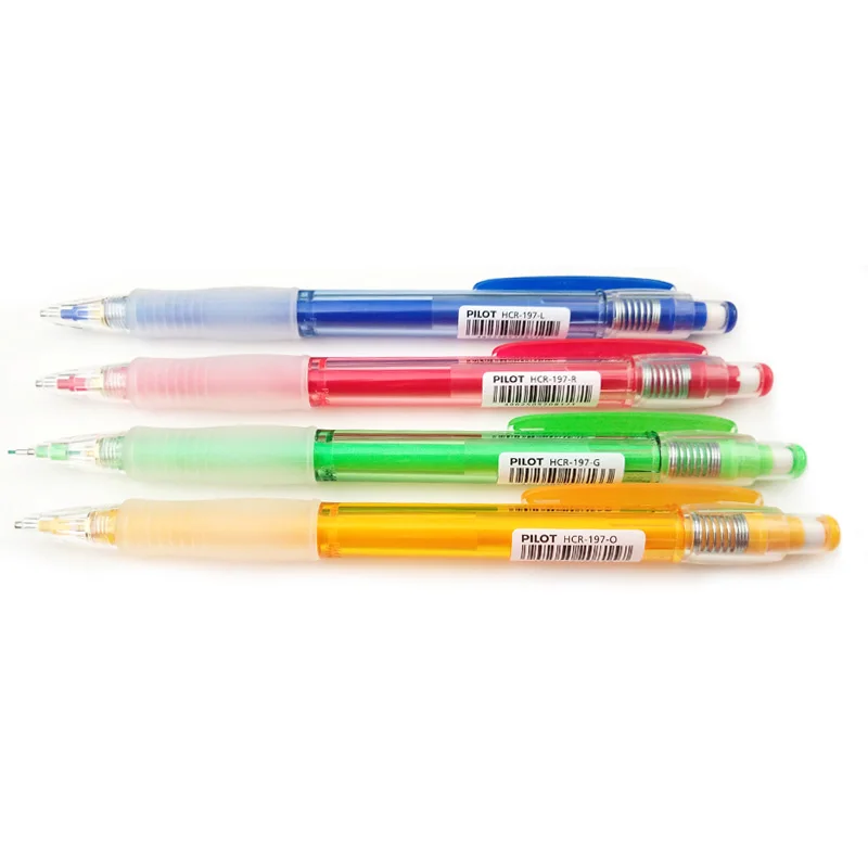 Pilot 1 шт. HCR-197 Eno 0,7 мм механические карандаши 8 цветов механические карандаши или заправки для офиса и школы канцелярские принадлежности