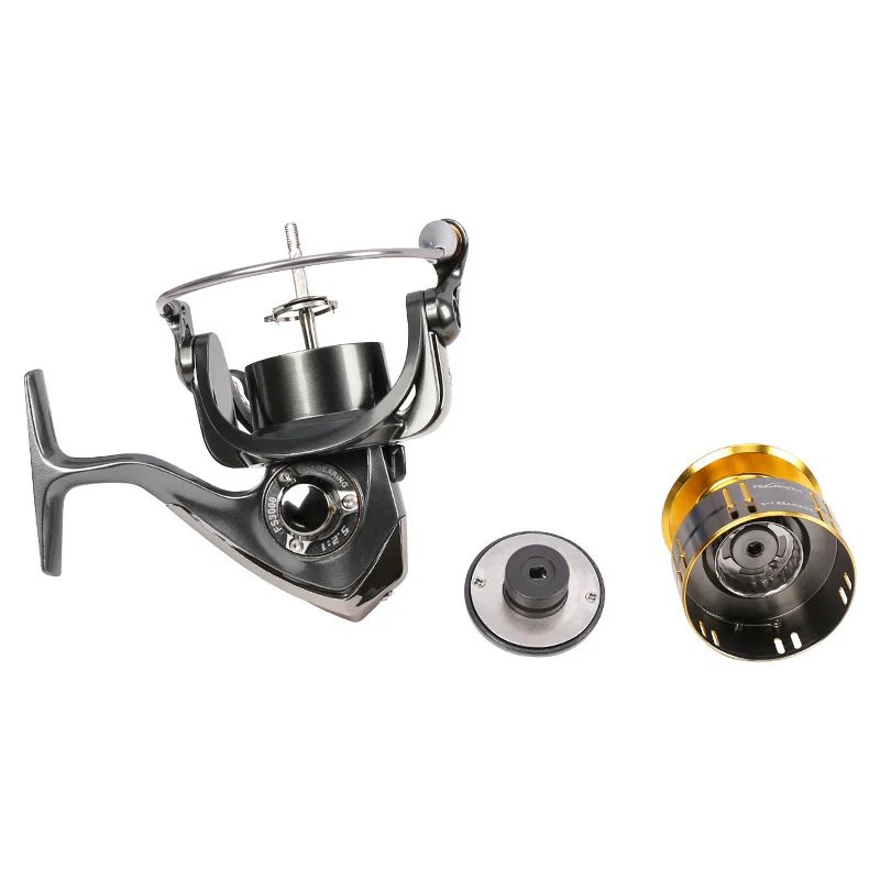 Bestackle FS3000 Spining Reel 9 + 1BB 5 2: 1 металлическая катушка из алюминия Moulinet Mouche Peche