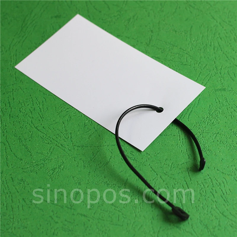 Большие уличные метки из ПВХ белые пустые водонепроницаемые доставка бирка