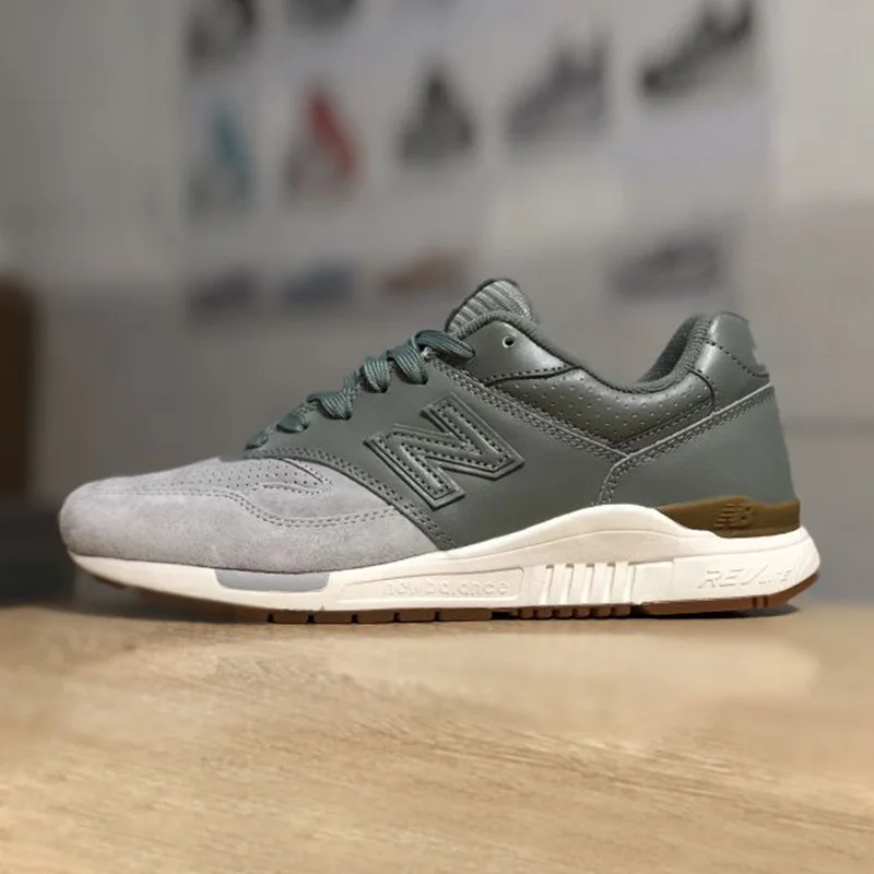 NEW BALANCE NB840 Мужская классическая обувь для бадминтона красная обувь на плоской подошве уличные кроссовки синяя черная обувь