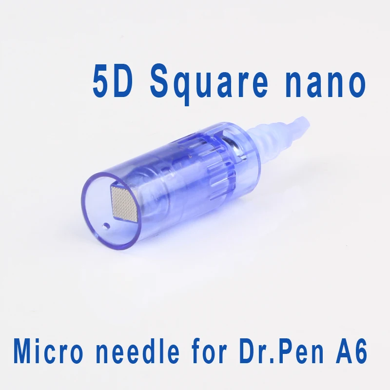 100 штук 3D/5D нано байонетные картриджи для Dr. pen A6 Антивозрастные микро иглы