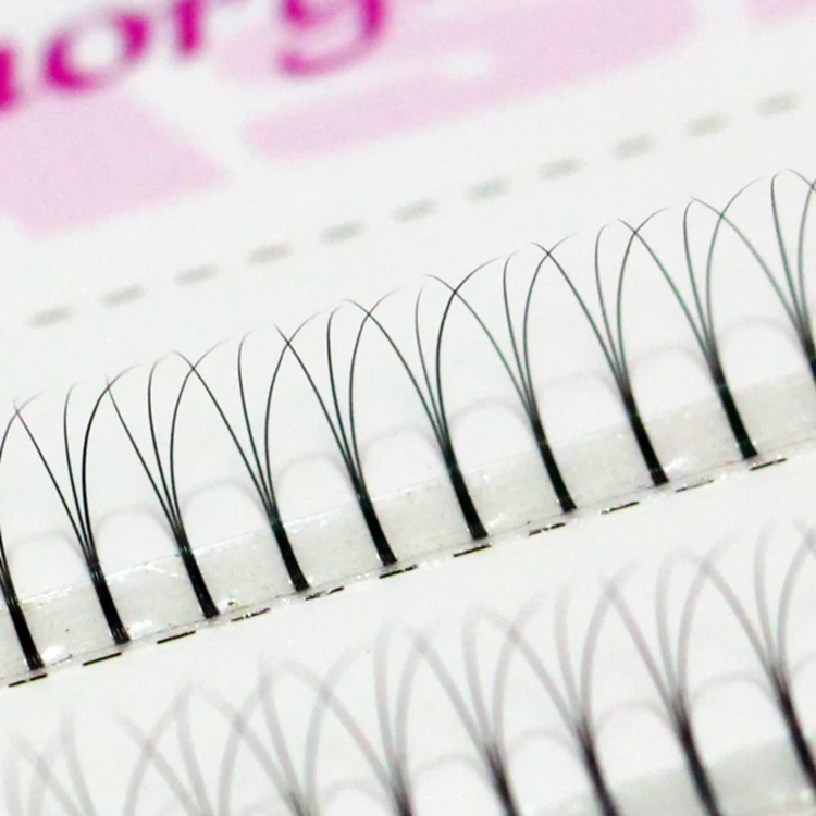 Новинка 2016 75 узелков/набор индивидуальная ложная завивка для ресниц натуральные