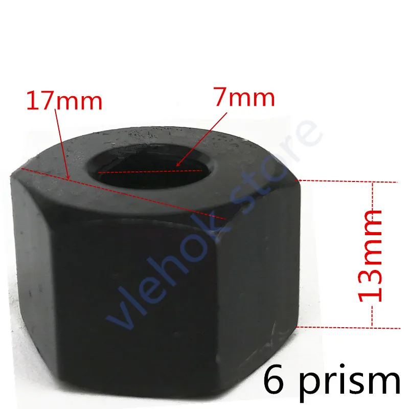 Переходник для цанговой гайки 1/4 'ɱ/8'' 3 мм 4 6 Makita 3701 3708FC 3708F 3707FC 3706 3707F 3705 3703