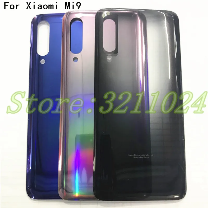 6,3" для Xiaomi mi 9 mi 9 крышка батареи задняя крышка корпуса задняя крышка чехол 5,97" для mi 9 SE 9SE замена двери батареи запчасти+ наклейка