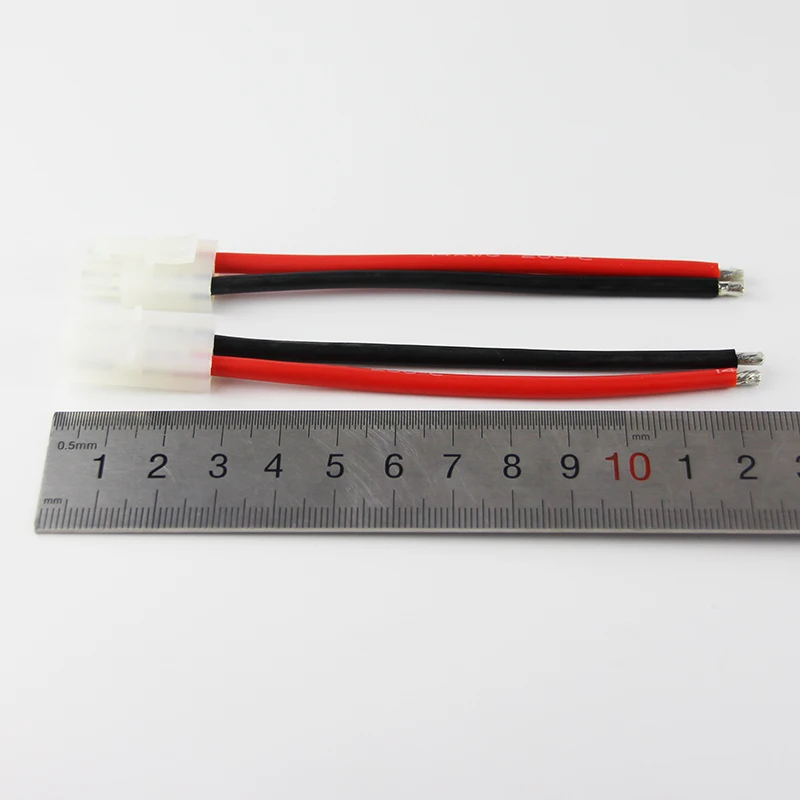 OliYin 5 пар 10 см 14awg (400/0.08 OD: 3 5) Tamiya штекер и головка разъем адаптер для