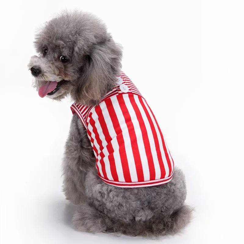 Летний жилет одежда для собак футболка красный черный товары животных мужские