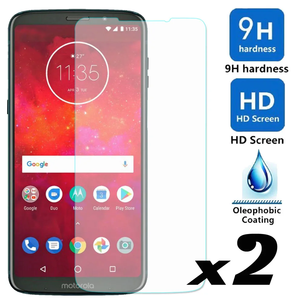 2 шт. Взрывозащищенный закаленное Стекло Экран протектор ультра тонкий Anti Scratch