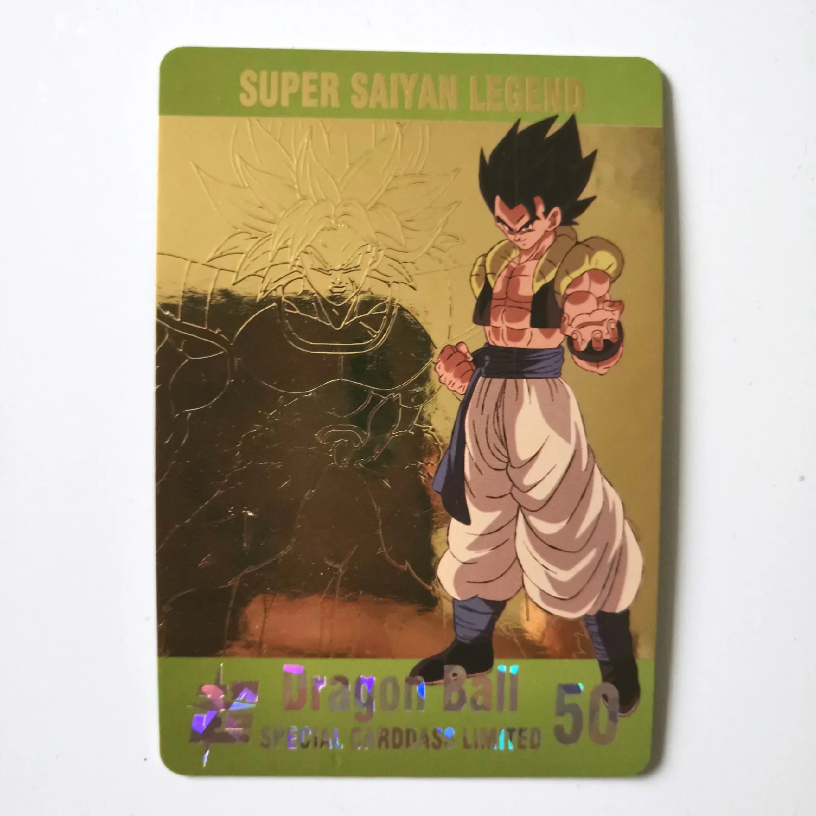 Горячая штамповка Dragon Ball Z Instinct Goku Vegeta Супер Герои битва карточная игра Коллекция аниме-открытки