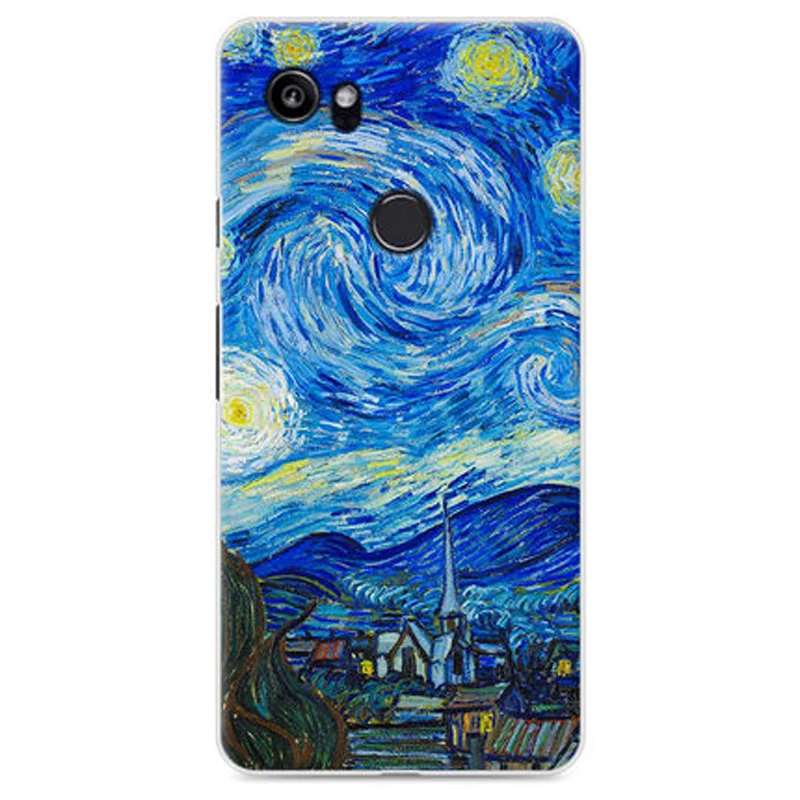 Чехол для Google Pixel 2 XL мягкий силиконовый чехол с рисунком телефона 2XL Pixel2XL защитный