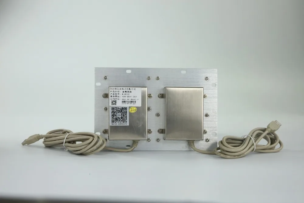 Металлическая клавиатура с трекболом механическая для трекбола прочные