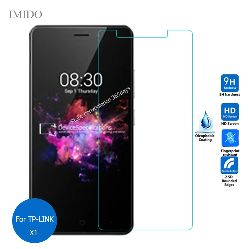 Для TP-Link Neffos X1 защита экрана из закаленного стекла 2,5 9H Защитное стекло для TP Link X 1 TP902A TP902 902A