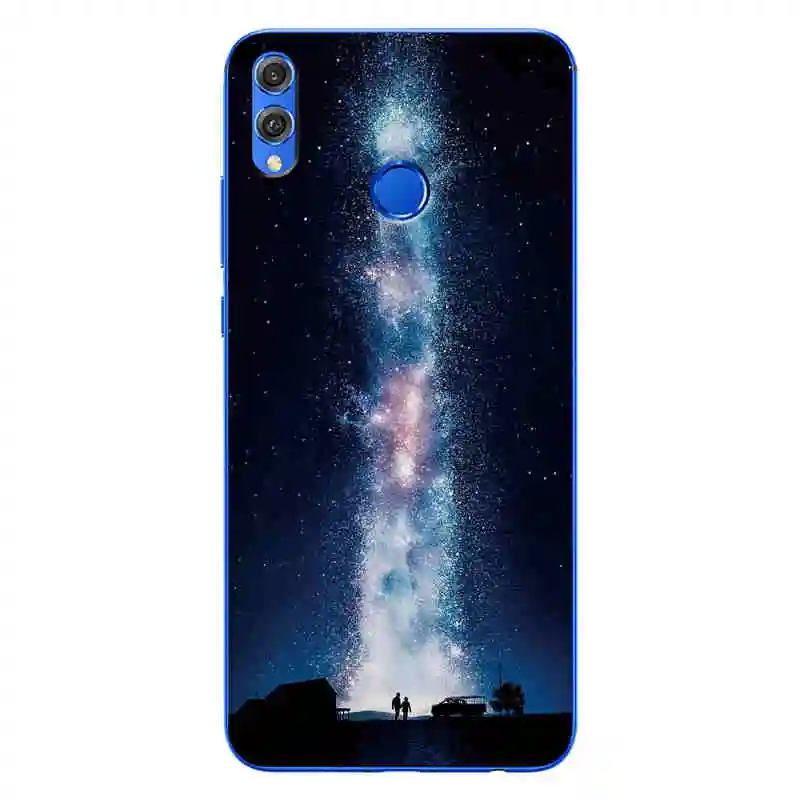 Чехол для huawei Honor 8X6 5 &quotживотное Узорчатое TPU мягкая оболочка 8X8 X телефон задняя
