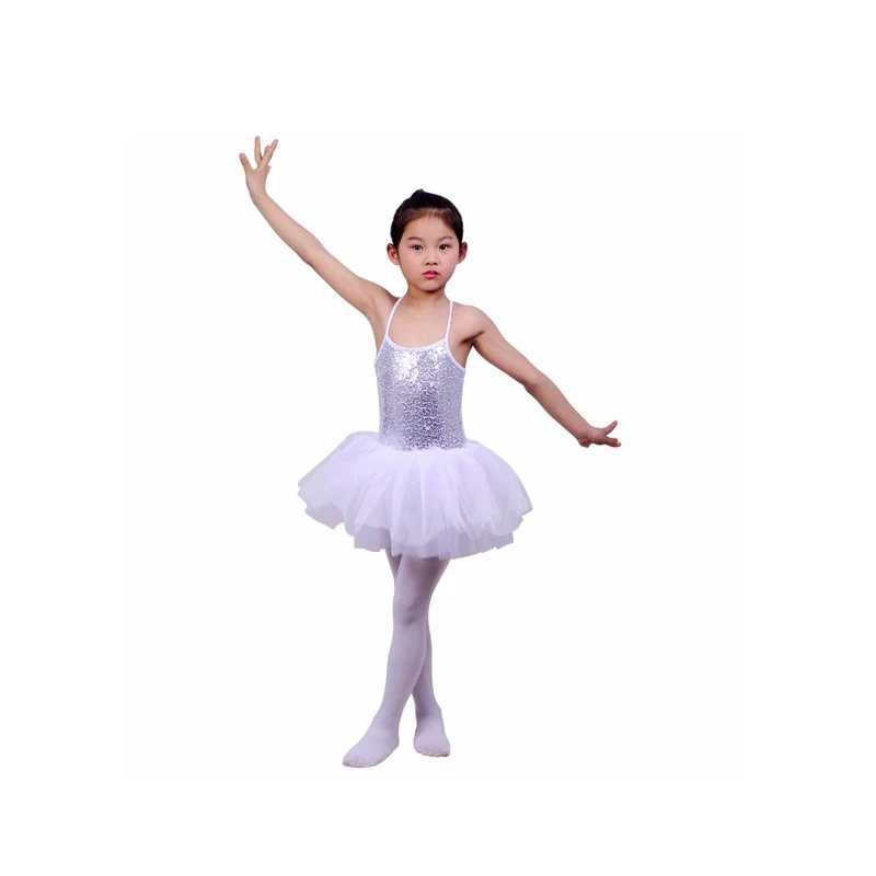 Детская балетная юбка с разноцветными блестками танцевальные юбки пачки для
