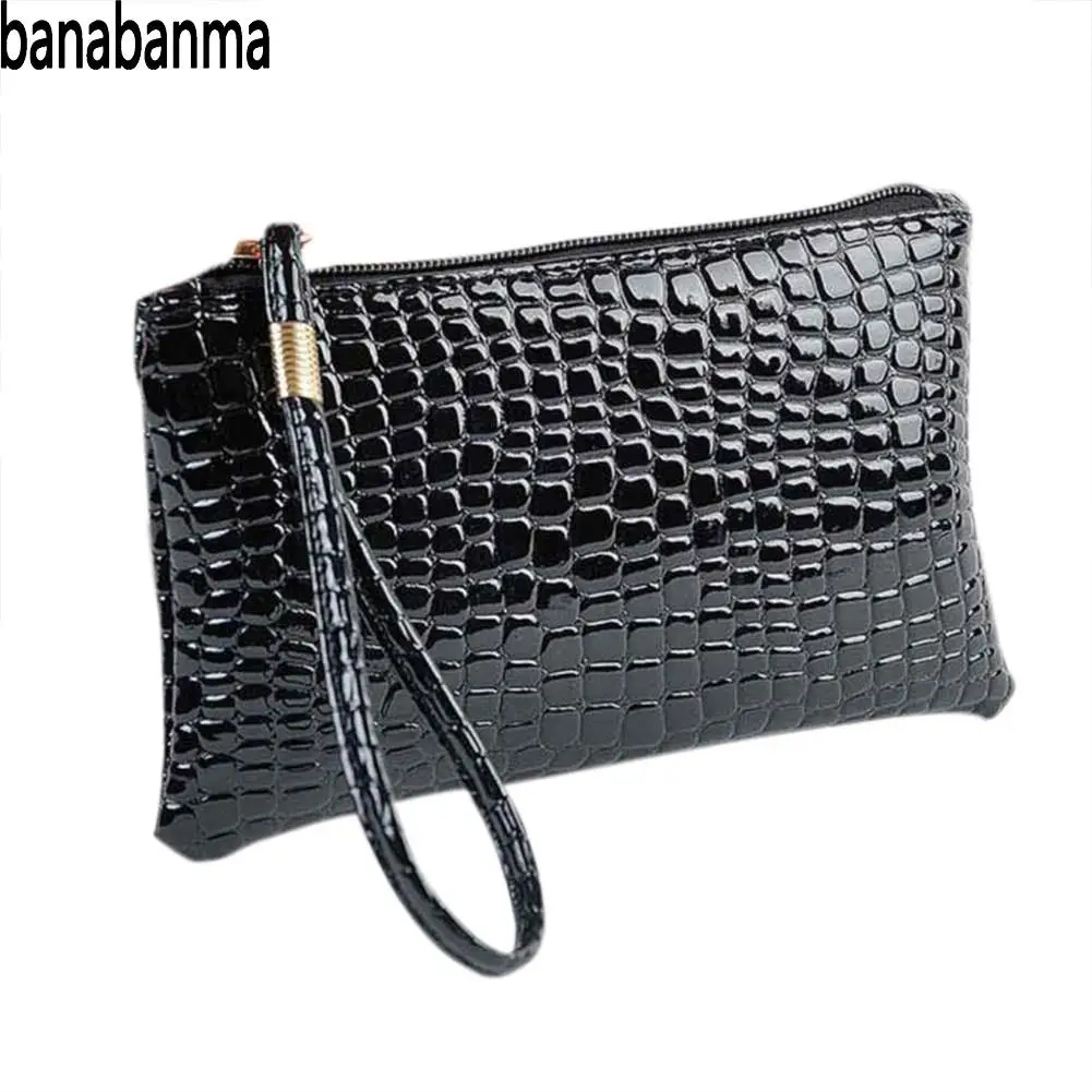 Женская сумочка Banabanma модная износостойкая искусственная кожа на молнии ручная