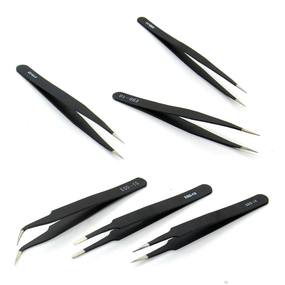 6 шт./лот прецизионные электронные компоненты с плоской головкой антистатические