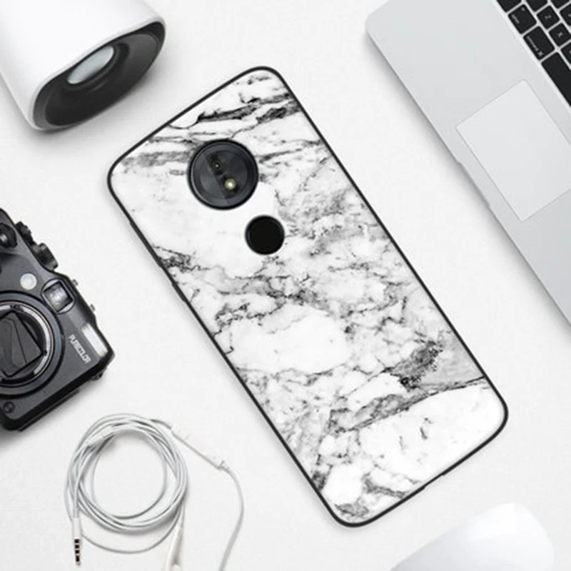 2 шт. для Moto E5 чехол с разноцветным деревянным раскрашенные в стиле Soft shell E 5 на