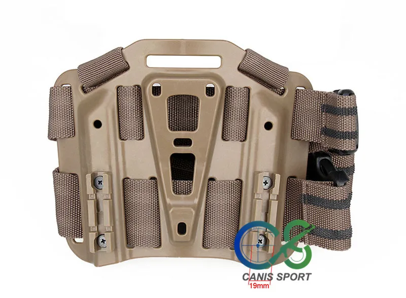 

PPT Tactical G17 Holster Pistol Thigh Holster of Polymer / Handgun Leg Holster with Platform gs7-0007