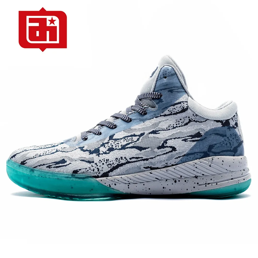 Летняя мужская Баскетбольная обувь тканая дышащая верхняя спортивная уличная