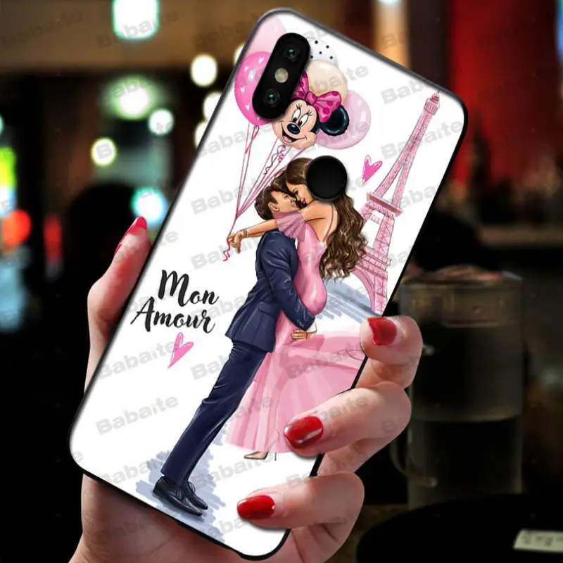 Babaite VOGUE Рождество принцесса девушка женщина Босс кофе чехол для телефона xiaomi mi 8se