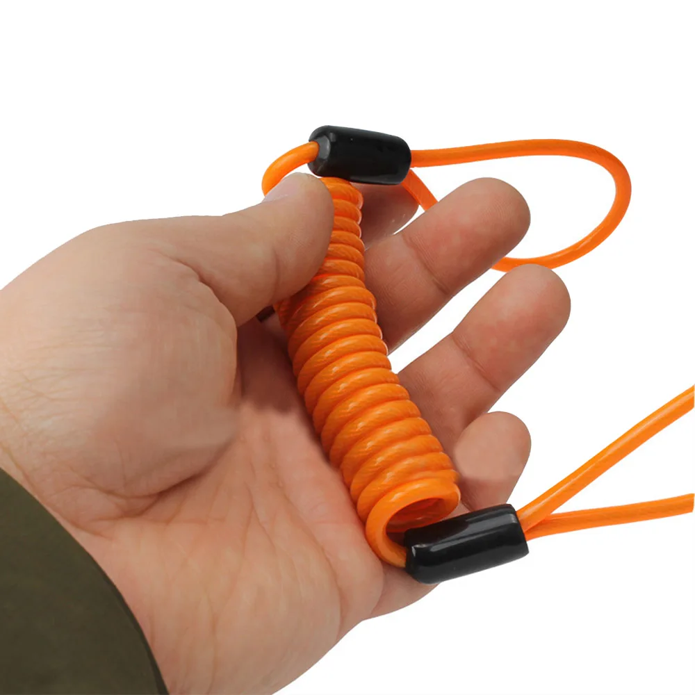 Сигнальный дисковый замок 120 см защита от кражи сумка для дискового тормоза