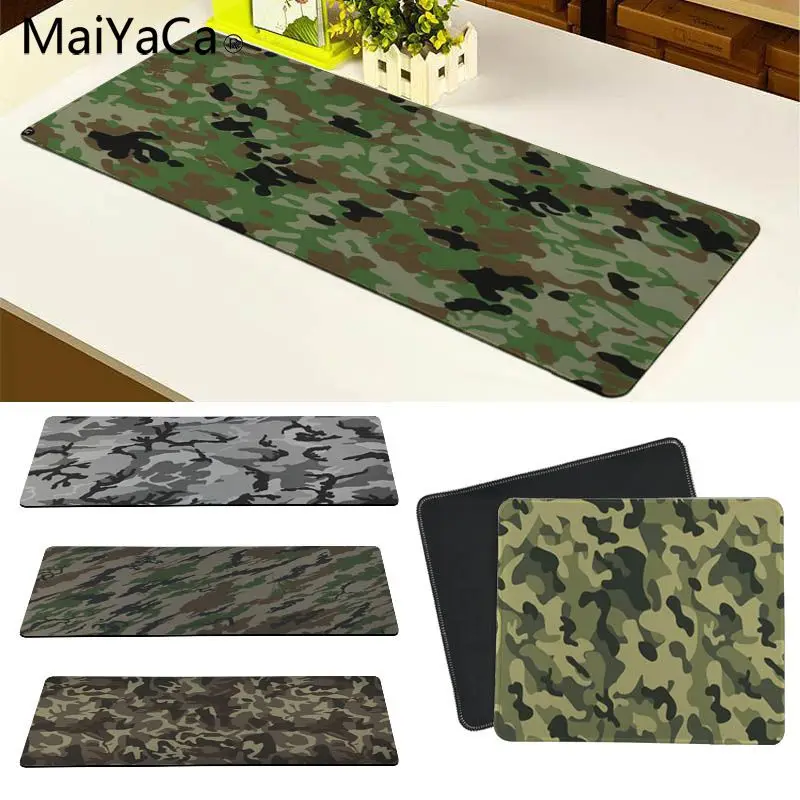 MaiYaCa пользовательские кожи Камуфляжный флаг большой коврик для мыши ПК