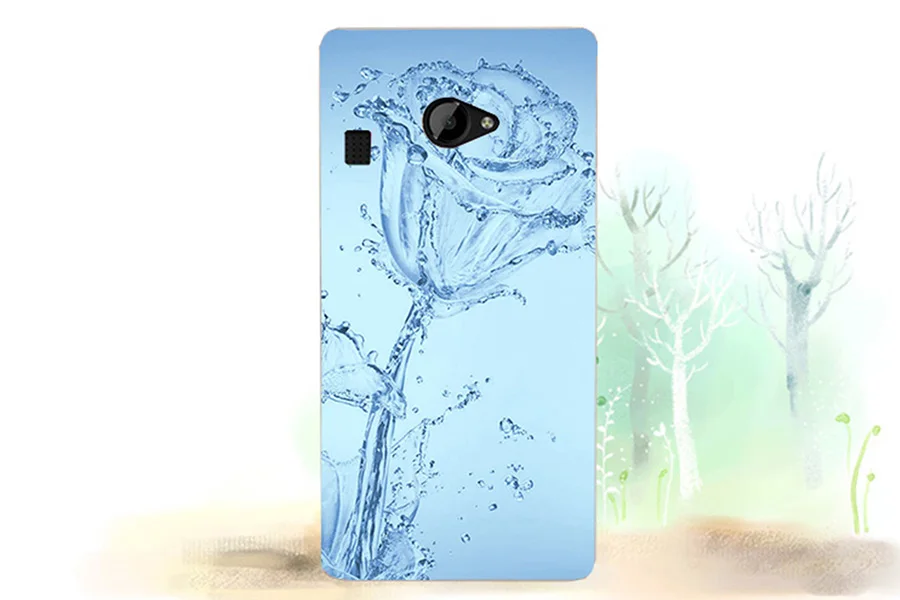 Чехол для Fly FS451 Nimbus 1 новый модный защитный чехол телефона DIY окрашенный Жесткий