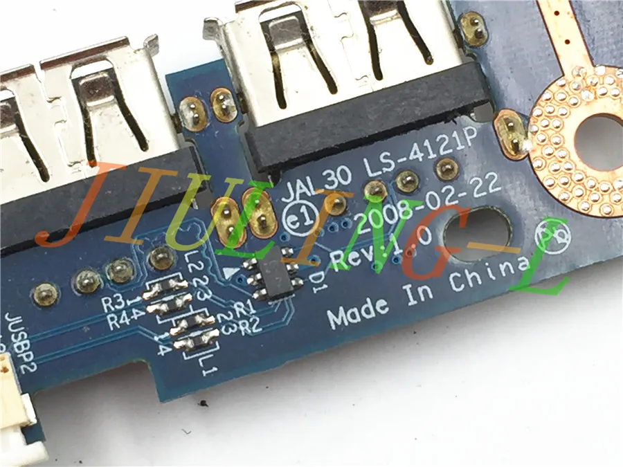 JOUTNDLN Dell Vostro 1510 1520 2510 двойная USB плата Пуэрто CN 0F234D F234D JAL30 LS 4121P|usb usb|usb delll usb |