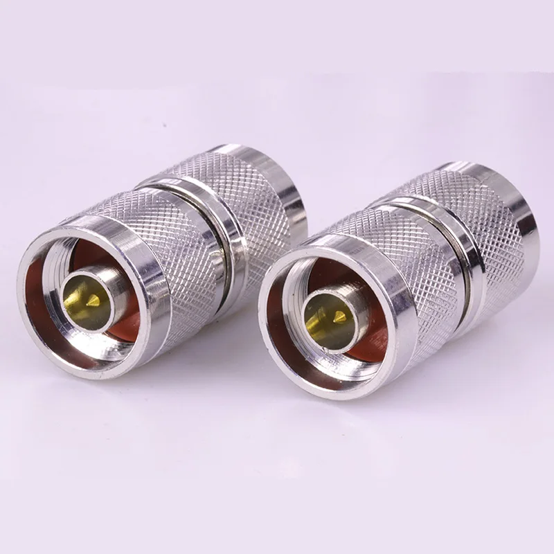 10 шт./лот медный двойной N Male прямой адаптер Plug к RF коаксиальный конвертер R