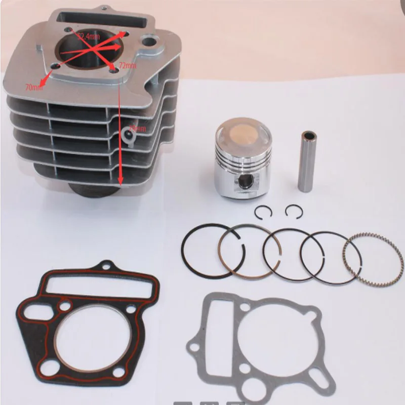 

New Style Motorcycle Pit Dirt Bike Fit For 52.4MM For Lifan 125CC Engine ATV Dirt Bike 2TG003